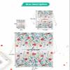 Victoroes Flower Drawstring Gift Bags 10 Pieces, 5" x 7" Small Welcome Farmhouse Style Blue Red Gift Bag Reusable Fabric Wrap Bags for Wedding Party Birthday Christmas Seasonal Holiday view 4