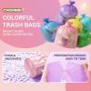 T.FORING Mini Trash Bags 1.2 Gallon Unscented, 0.82 Mil, Colored,300 Count view 2