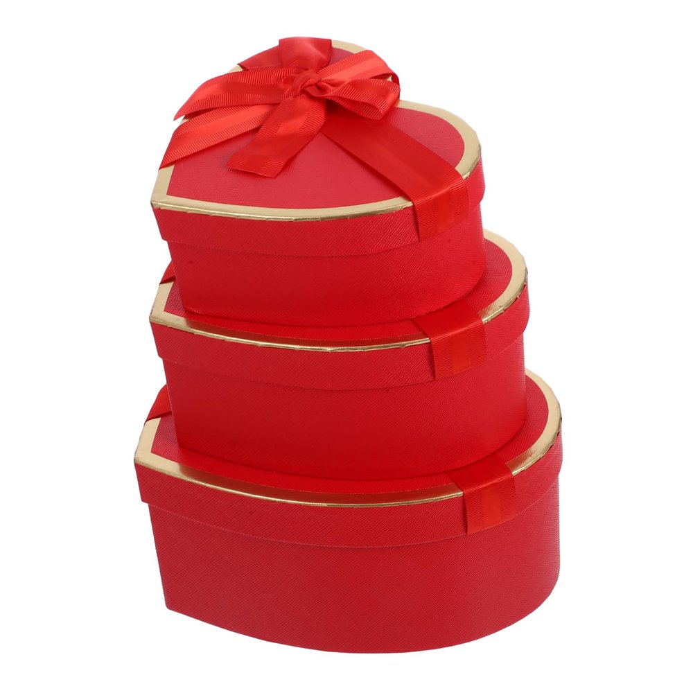 ABOOFAN Valentine Day Box Craft Kit Heart Shape Candy Boxes Perfect for Wedding Birthday Present Giving