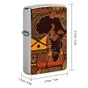 African Map Ethnic Pattern Lighter Case, Personalized Metal Lighter Sleeve, Double-Sided Lighters Cover for Standard Lighters, Stylish & Unique Idea view 2