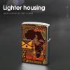 African Map Ethnic Pattern Lighter Case, Personalized Metal Lighter Sleeve, Double-Sided Lighters Cover for Standard Lighters, Stylish & Unique Idea view 4