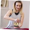 Abaodam Reusable Singing Bowl Cushion Pad Durable Tibetan Sound Bowl Mat for Meditation and Yoga Prevents Movement for Home Use Design view 3
