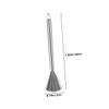 Kisangel 3pcs Stainless Steel Pot Cleaning Brush Dish Brush Long Handle for Cleaning Kitchen view 2