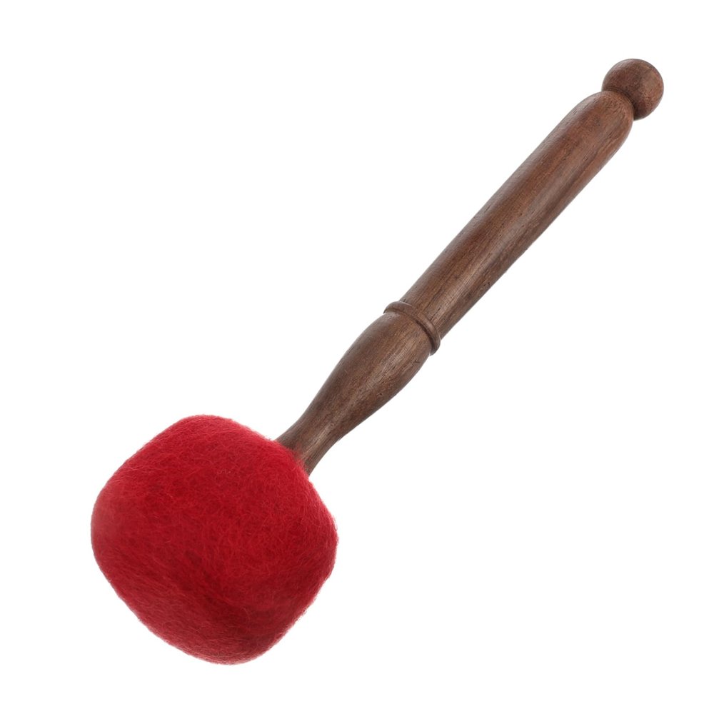 Kisangel 1pc Unique Singing Bowl Stick for Meditation Pu Mallet for Sound Bowls for Relaxation Nepal Handcrafted Accessory