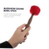 Kisangel 1pc Unique Singing Bowl Stick for Meditation Pu Mallet for Sound Bowls for Relaxation Nepal Handcrafted Accessory view 3