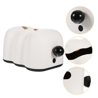 MAGICLULU Living Room Shell-shaped Tissue Box Holder for Napkins Elegant Nordic Design Handle Sturdy Material for Home Use for Dining Tables and Desks