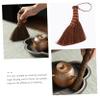 SHERCHPRY 1pc Broom Tool for Household Cleaning Lightweight Small Broom for and Debris Removal Natural Material Cleaning Brush for Home Use and Storage view 3