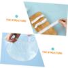 Healvian 300pcs Elastic Edging Plastic Wrap Food Preservation Covers for Bowls Food Cover Safe Material for Kitchen Use for Leftovers and Meal Prep view 3