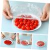 Healvian 300pcs Elastic Edging Plastic Wrap Food Preservation Covers for Bowls Food Cover Safe Material for Kitchen Use for Leftovers and Meal Prep view 4