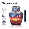 KARYLIZ Baseball Urn - Memorial Urn for Ashes Adult Male Dad - Large Funeral & Burial Urns for Male & Female - Baseball Cremation Urns for Human Ashes for Women 10 Inch view 2