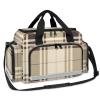 First Aid Bags Empty, Rustic Plaid Emergency Bag First Aid Kit Multiple Compartment Kit Carrier On Call Trauma Bag for Paramedics Emergency Medical Supplies Kit view 1