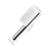 MAGICLULU Stainless Steel Crumb Sweeper Bread Scraper Countertop Cleaner for Stove view 2