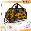 First Aid Bags Empty, Graffiti Sunflower Emergency Bag First Aid Kit Multiple Compartment Kit Carrier On Call Trauma Bag for Paramedics Emergency Medical Supplies Kit view 2