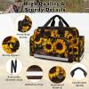 First Aid Bags Empty, Graffiti Sunflower Emergency Bag First Aid Kit Multiple Compartment Kit Carrier On Call Trauma Bag for Paramedics Emergency Medical Supplies Kit view 3
