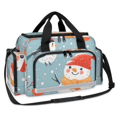 First Aid Bags Empty, Antarctic Birds Emergency Bag First Aid Kit Multiple Compartment Kit Carrier On Call Trauma Bag for Paramedics Emergency Medical Supplies Kit