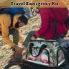 First Aid Bags Empty, Tropical Bird Emergency Bag First Aid Kit Multiple Compartment Kit Carrier On Call Trauma Bag for Paramedics Emergency Medical Supplies Kit view 4