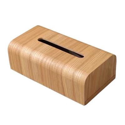 ABOOFAN 1pc Japanese Style Wooden Tissue Box Holder Decorative Tabletop Napkin Case for Home Office and Bedroom Convenient and Stylish Storage