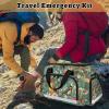 First Aid Bags Empty, Migratory Birds Emergency Bag First Aid Kit Multiple Compartment Kit Carrier On Call Trauma Bag for Paramedics Emergency Medical Supplies Kit view 4