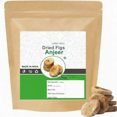 Dried Figs, 100 grams, Dried Anjeer, Dried Afghani Anjeer, Rich source of Fibre Calcium & Iron, Fat Free (Pack of 1 X 100 grams)