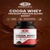 Cocoa WHEY Protein Powder Chocolate Flavor | Premium Whey Protein Concentrate & Isolate Blend | Supports Muscle Growth, Recovery & Energy | GMP Certified, Non-GMO, USA-Made (2 lbs) view 4