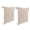 ABOOFAN 2pcs Canvas Crushed Ice Packs DIY Ice Bags for Cooler Lunch Bags Boys and Girls view 1