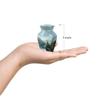 JAGSHASHI Dragon Keepsake Memorial Funeral Urn - Tiny Cremation Urns for Human Ashes Adult Female - Small Cremation Urn for Ashes for Women - Burial Urns - 3 Inch Set of 4 view 3