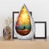 REMEMBRATE Dancing Peacock Funeral Cremation Urns for Human Ashes - Large Urn for Ashes Adult Male & Female - Straight Drop Ash Cremains Containers - Handcrafted Remembrance Gift for Loss (10 Inch) view 4