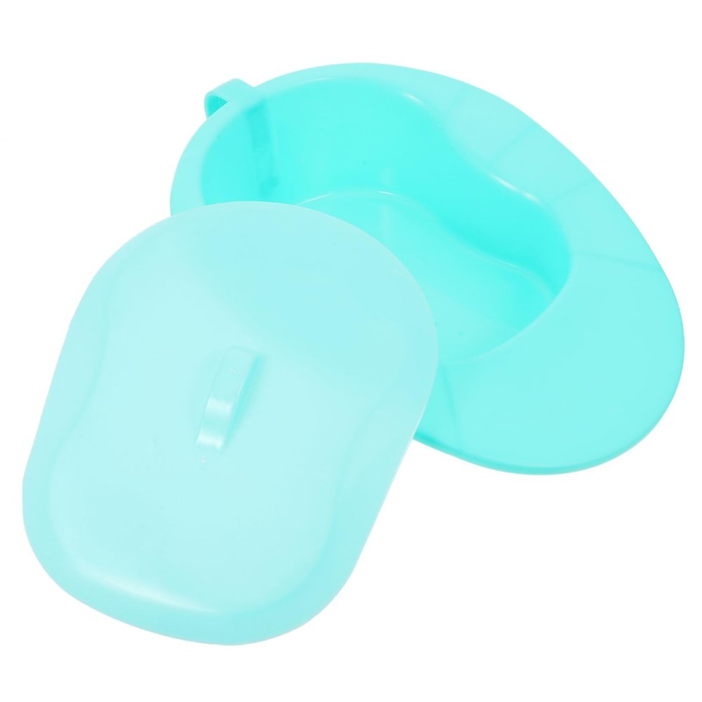 SOPOTUTU Large Bed Pan for Seniors Portable Toilet for Elderly Bed Pans for Men Women Hospital Use Easy