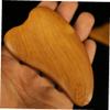 HOODANCOS 2pcs Facial Massage Tool Wooden Gua Sha Massage Scraping Plate for Circulation view 4