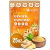 Lavendium, Premium 25oz Ginger Powder, 100% Natural & Pure Ground Ginger Root, Non-GMO, No Preservatives, Plant-Based & Vegan, Perfect for Ginger Tea, Curry, Baking & Smoothies view 1