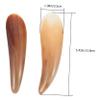 PartyKindom 2pcs Ox Horn Scraping Tools for Massage Durable Gua Sha for Daily Use Portable Relaxation Scrapers Natural Material Compact Design for Easy Storage view 2