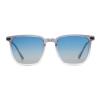 HELES Oversize Full Rim Sprin Hinge Blue Light Blocking Reading Glasses Magnetic Clip On Polarized Sunglasses UV400 Driving Computer Glasses-#1 Grey||+2.25 Strength view 3