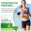 2 Pack Oregano Oil Softgels Organic, 2 in 1 Formulated with Black Seed Oil 200mg, Oregano Oil Supplement Capsules, Natural Defense Supplement, Non-GMO, Dairy Free, Gluten Free view 3
