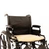 Alaska Leather Sheepskin Wheelchair Seat Pad Genuine Medical Grade Wool Mobility Comfort Back Pain Relief Office Chair or Car Cushion view 2