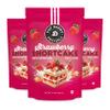 Pop Daddy Flavored Pretzels Sticks, Healthy Gourmet Pretzels Snacks, 7.5oz Individual Bags, 3 Pack, Strawberry Shortcake view 1