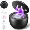 Dental Ultrasonic Retainer Cleaner Machine - 45kHz Dental Cleaning Pod with 4 Modes, Digital Timer & 200ML Capacity for Denture, Mouth Guard, Aligner, Night Guard, Braces, Toothbrush Head & Jewelry view 1