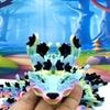 24 Inches 3D Printed Dragon with Dragon Egg, Articulated Rainbow Cherry Blossom, Fidget ADHD Autism Toy D060-DR-24 view 1