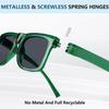 Eyekepper Bifocal Sunglasses for Women Men 1.0, Square 6 Pack view 3