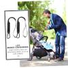 YARNOW 2pcs Stroller Straps Pushchair Belts for Secure and Comfortable Use Easy Installation and Adjustments view 2