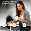 Silvery Laundry Detergent Sheets (100 Loads) - Ultra-Concentrated Eco-Friendly Washing Strips No Plastic Jugs & Perfect for Travel (Fresh Linen) view 3
