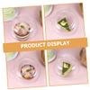 SOLUSTRE 100pcs Cat-shaped Cupcake Boxes Portable Packaging for Treats Muffins Pet Material for and Transport view 3