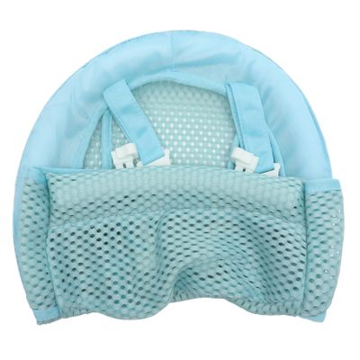 Newborn Baby Bathing Support Net for Bathtub, Foldable PP Blue