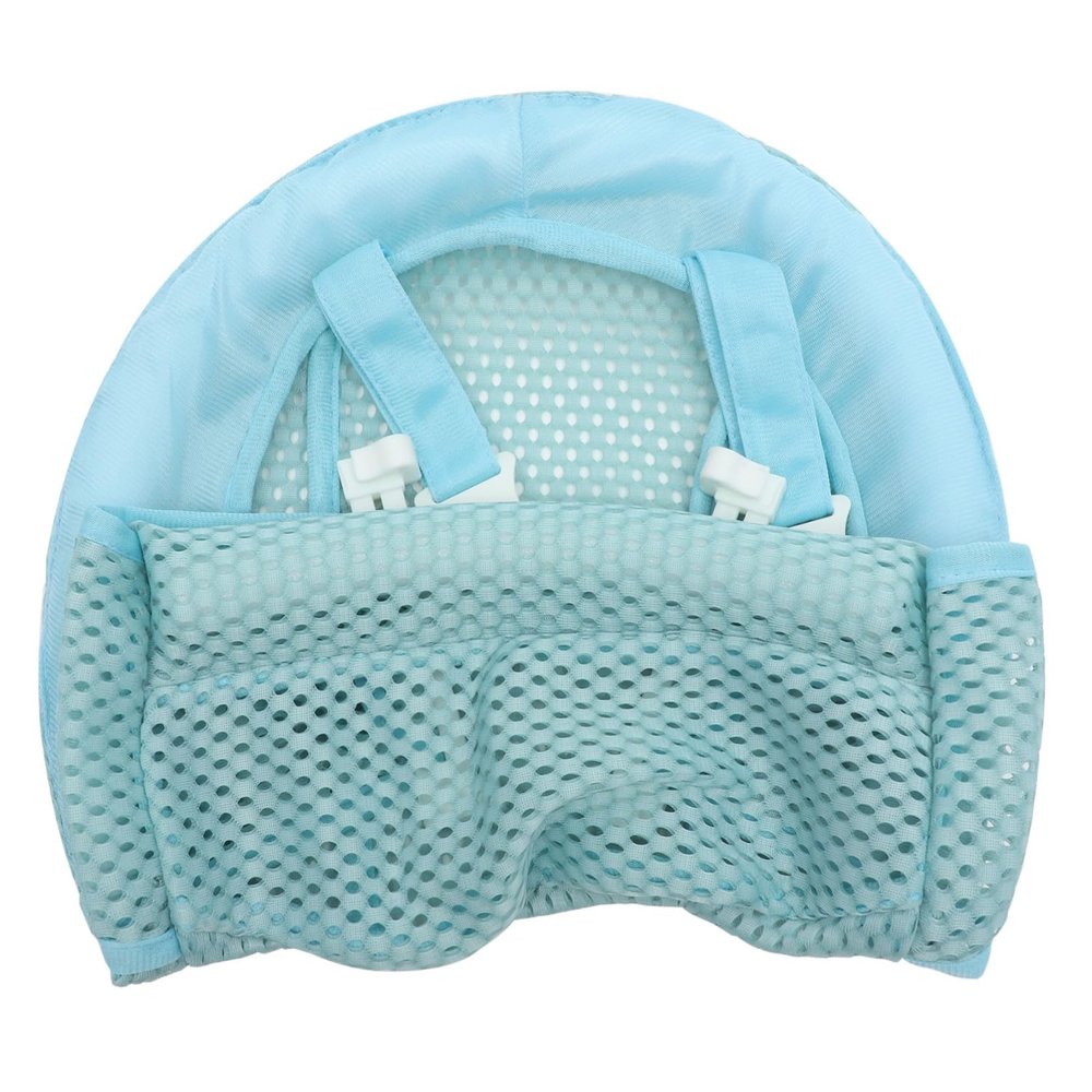 Newborn Baby Bathing Support Net for Bathtub, Foldable PP Blue
