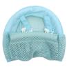 Newborn Baby Bathing Support Net for Bathtub, Foldable PP Blue view 1
