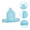 Newborn Baby Bathing Support Net for Bathtub, Foldable PP Blue view 3