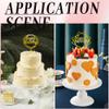 SOFPLATE 12Pcs 6 Styles Gold Happy Birthday Cake Sign Acrylic Cupcake Toppers Small Hollow Word Insert Cards Sticks Picks Sets Accessories for Party Wedding Cakes Dessert Supplies DIY Craft Decor view 4