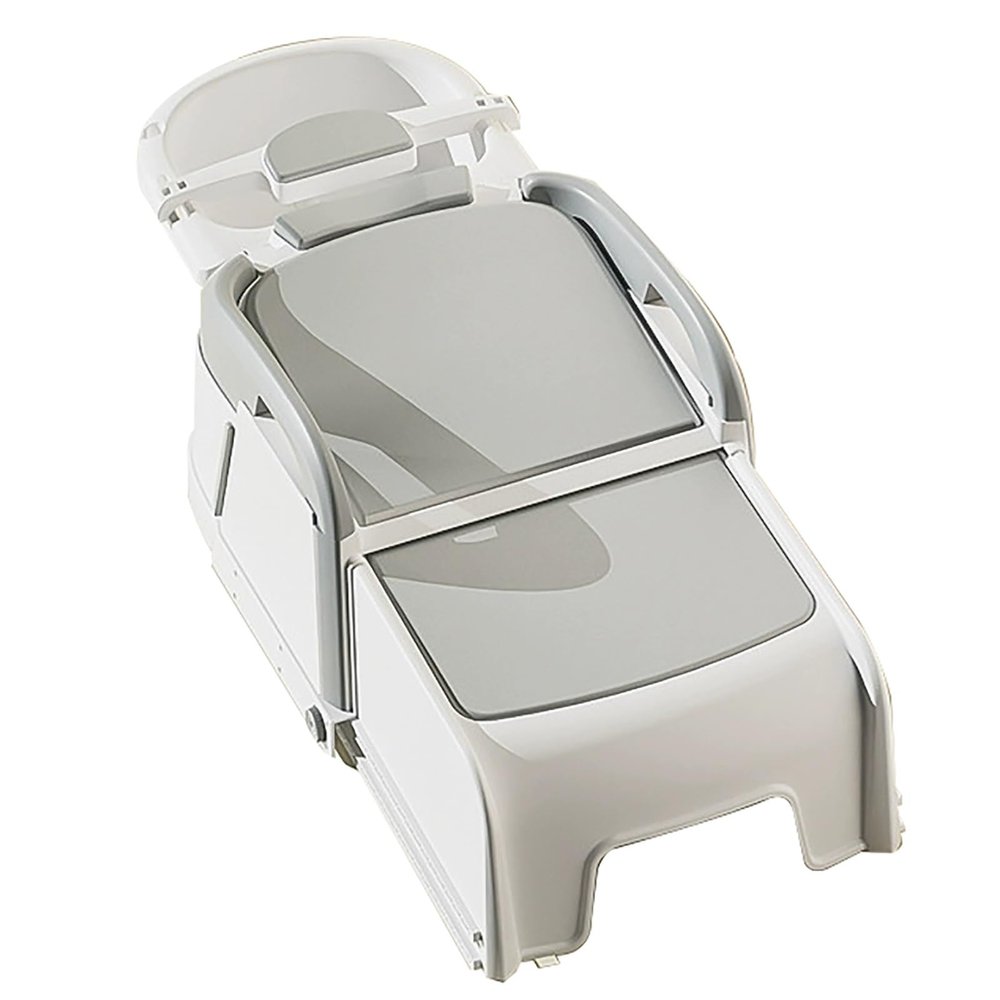 WZFPXIGWE Home Use Folding Shampooing Recliner, Shampoo Basin, Household Portable Shampoo Chair, for Bathroom, Toilet, Can Bear 100 Kg