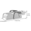 WZFPXIGWE Home Use Folding Shampooing Recliner, Shampoo Basin, Household Portable Shampoo Chair, for Bathroom, Toilet, Can Bear 100 Kg view 2