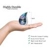 Aurora Borealis Forest Mini Funeral Urns for Adult Mom - Small Cremation Urn for Adult Dad - Burial Decorative Ashes 3 Inch 2 Pcs view 3