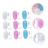 Healeved 9pcs Silicone Finger Toothbrush Gentle Oral Cleaner for Newborns Teething with Storage Box for Years Old view 2
